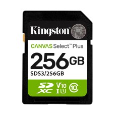 Memorijska kartica KINGSTON Canvas Select Plus G3, SDS3/256GB, SDHC, 256GB, 150/MB/s