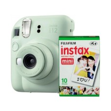 Fotoaparat FUJIFILM Instax Mini 12, zeleni + 10 listova foto papira Fotoaparat FUJIFILM Instax Mini 12, zeleni + 10 listova foto papira