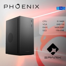 Računalo office PHOENIX SPARK X-103, Intel i5-14400, 16GB, 1TB SSD, Intel Graphics, NoOS