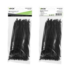 Vezica VAYOX VOZ-25150B PVC 2.5x150mm crna 100 komada u pakiranju