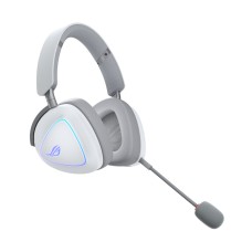 Slušalice ASUS Gaming ROG Delta II, bežične, Bluetooth, USB C, 3.5mm, mikrofon, za PS5/PS4/Switch/PC, bijele Slušalice ASUS Gaming ROG Delta II, bežične, Bluetooth, USB C, 3.5mm, mikrofon, za PS5/PS4/Switch/PC, bijele