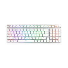 Tipkovnica ASUS Gaming ROG STRIX SCOPE II 96, bežična, WiFi, Bluetooth, USB C, US Layout, RGB, bijela
