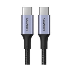 Kabel UGREEN, USB C (M) na USB C (M), Power Delivery 3.0, 2m, crni