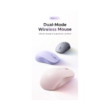 Miš UGREEN, bežični, Bluetooth, 4000dpi, ljubičasti