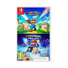 Igra za Nintendo Switch, Mario and Rabbids Double Pack (Code in a Box) – Kingdom Battle i Sparks of Hope