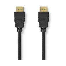 Kabel NEDIS CVGL35000BK20, HDMI (M) na HDMI (M), 8K@60Hz, Gold plated, 2m, crni, label Kabel NEDIS CVGL35000BK20, HDMI (M) na HDMI (M), 8K@60Hz, Gold plated, 2m, crni, label