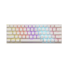 Tipkovnica WHITE SHARK Gaming GK-002211V2 WAKIZASHI-2, žičana, USB C, mehanička, Crveni Switch, US Layout, bijela