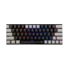 Tipkovnica WHITE SHARK Gaming GK-002111V2 WAKIZASHI-2, žičana, USB C, mehanička, Crveni Switch, US Layout, crno siva