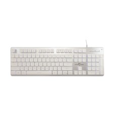 Tipkovnica WHITE SHARK GK-003241 TACHI, žičana, membranska, US Layout, LED, bijela