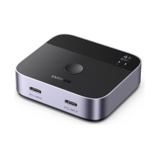 Razdjelnik video UGREEN AW502, HDMI 2.0 na 2x USB C, 4K@60Hz, crni