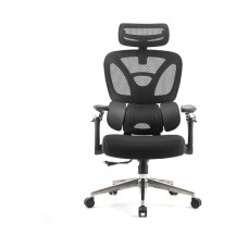 Gaming / uredska stolica ERGOVISION Trek 02, 160 do 200cm, do 130kg, crna