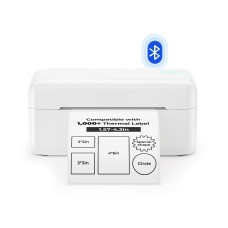 Termalni printer za naljepnice MUNBYN RW402B, 40-108mm, termalni, Bluetooth, USB, bijeli Termalni printer za naljepnice MUNBYN RW402B, 40-108mm, termalni, Bluetooth, USB, bijeli