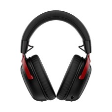 Slušalice HYPERX Gaming Cloud III S, A59Z0AA, bežične, WiFi, Bluetooth, USB C, USB A, za PS5/PS4/Switch/PC, crno crvene