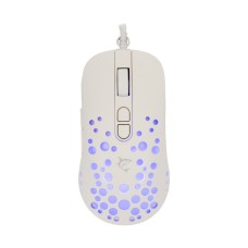 Miš WHITE SHARK GM-9004 TRISTAN-2, žičani, 12800dpi, RGB, bijeli