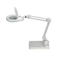OŠTEĆENA AMBALAŽA - STOLNA LAMPA S LUPOM 5X, LED, samostojeća, Geti GDM 15