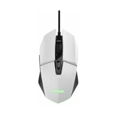 Miš TRUST GXT 109W Felox, Gaming, žičani, 6400dpi, RGB, bijeli