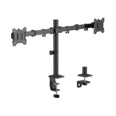 Nosač za monitor SBOX LCD-352/2-3, za 2 monitora, 17-32incha, stolni, crni Nosač za monitor SBOX LCD-352/2-3, za 2 monitora, 17-32incha, stolni, crni