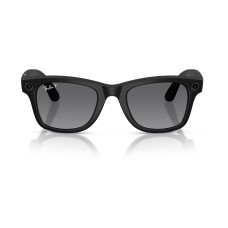 Pametne naočale Ray-Ban META Wayfarer (Gen 2) s kamerom i zvukom, crne s mat crnim okvirima