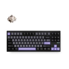 Tipkovnica MCHOSE Gaming GX87S, HW-GX87-2, bežična, WiFi, Bluetooth, USB C, mehanička, Linear Switch, RGB, Milky brown