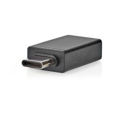 Adapter NEDIS CCGB64915BK, USB C 3.2 Gen 1 (M) na USB A (Ž), crni, kutija