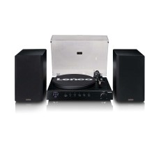 Gramofon LENCO LS-700BK, Bluetooth 5.2, RCA, vanjski zvučnici, crni