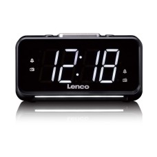 Radio budilica LENCO CR-28BK, FM/AM, crna Radio budilica LENCO CR-28BK, FM/AM, crna