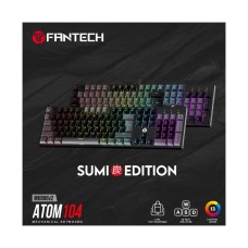 Tipkovnica FANTECH ATOM104 MK886V2, žičana, mehanička, Plavi Switch, siva Tipkovnica FANTECH ATOM104 MK886V2, žičana, mehanička, Plavi Switch, siva