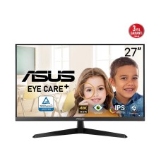 Monitor 27incha ASUS VY27UQ, 90LM09U3-B01170, 4K UHD, IPS, 350cd/m2, 3000:1, crni