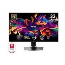Monitor 31.5incha MSI MAG 321UPX, 9S6-3DD39T-007, 4K UHD, OLED 240Hz, 250cd/m2, 1500:1, crni