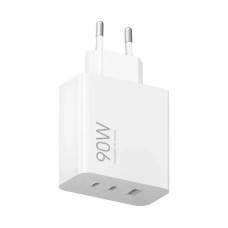 Kućni punjač XIAOMI HyperCharge Power Adapter, 90 W, 2x USB C, USB A, bijeli