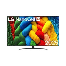 Televizor NanoCell 65incha LG 65NANO81A3A.AEU, WebOS, 4K UHD, DVB-T2/C/S2, HDMI, WiFi, Bluetooth, USB A, Energetska oznaka F