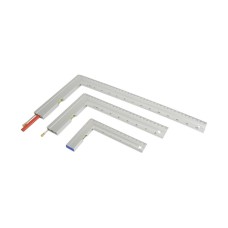 Set kutnika, aluminijski, uključuje šiljak za označavanje i olovku Set kutnika, aluminijski, uključuje šiljak za označavanje i olovku