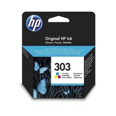 Tinta HP 303, tri-color, za Envy Photo 6220/6230/6255/7134/7155/7830/7855/Tango/Tango X