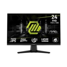 Monitor 23.8incha MSI MAG 242F, 9S6-3BC51T-001, FHD, IPS 200Hz, 300cd/m2, 1000:1, crni