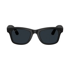 Pametne naočale Ray-Ban META Wayfarer (Gen 2) s kamerom i zvukom, mat crne sa sivim prijelaznim lećama