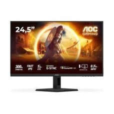 Monitor 24.5incha AOC 25G4SRE, FHD, IPS 310Hz 1ms, 400cd/m2, 1000:1, crni