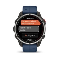 Pametni sportski sat GARMIN quatix 8 Pro nautički, 010-03198-51, 47mm, plavi