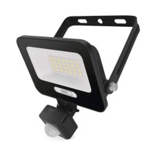 Reflektor LED EMOS GLARO PIR ZS2324B, 20W, 4000K, 2000lm, IP54, crni