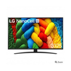 Televizor NanoCell 65incha LG 65NANO81A6A.AEU, Smart, 4K UHD, DVB-T2/C/S2, HDMI, WiFi, Bluetooth, USB A, Energetska oznaka F