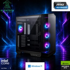 Gaming računalo ALIENTECH Templar Powered by MSI Advanced, Core Ultra 7 270K Plus, 32GB, 2TB SSD, GeForce RTX 5070 Ti, Windows 11P