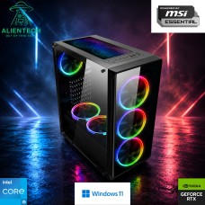 Gaming računalo ALIENTECH Beacon Powered by MSI Essential, Core i5-12400F, 16GB, 1TB SSD, GeForce RTX 5050, Windows 11P