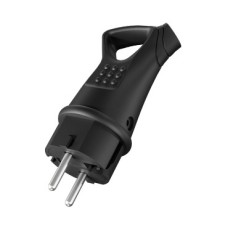 Utikač šuko BRAYTRON TPM01 220-240 V, crni
