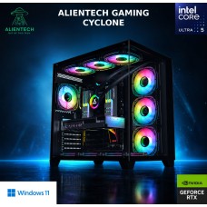 Računalo gaming ALIENTECH Cyclone, 100900141, Core Ultra 5 250KF Plus, 16GB, 1TB SSD, GeForce RTX 5060Ti, Windows 11P