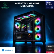 Računalo gaming ALIENTECH Liberator, 100900143, Core Ultra 7 270K Plus, 16GB, 1TB SSD, GeForce RTX 9070XT, Windows 11P