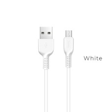 Kabel HOCO X13 Easy charged, USB A (M) na USB micro B 2.0 (M), bijeli, 1m