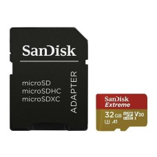 Memorijska kartica SANDISK Extreme, micro SDHC, 32GB, SDSQXAF-032G-GN6MA, A1 C10 V30 UHS-I U3, 100MB/s + SD Adapter + Rescue Pro Deluxe
