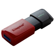 Memorija USB A 3.2 FLASH DRIVE, 128 GB, KINGSTON DataTraveler Exodia M, crno crveni